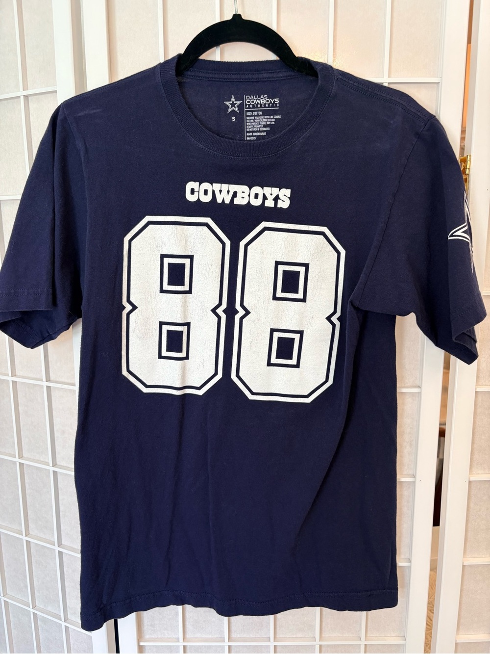 Dallas Cowboys 88 Navy Short-Sleeve Graphic Tee - Men's